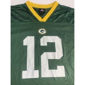 Reebok Green Bay Packers #12 Aaron Rodgers NFL Team Jersey Youth XL (18-20)